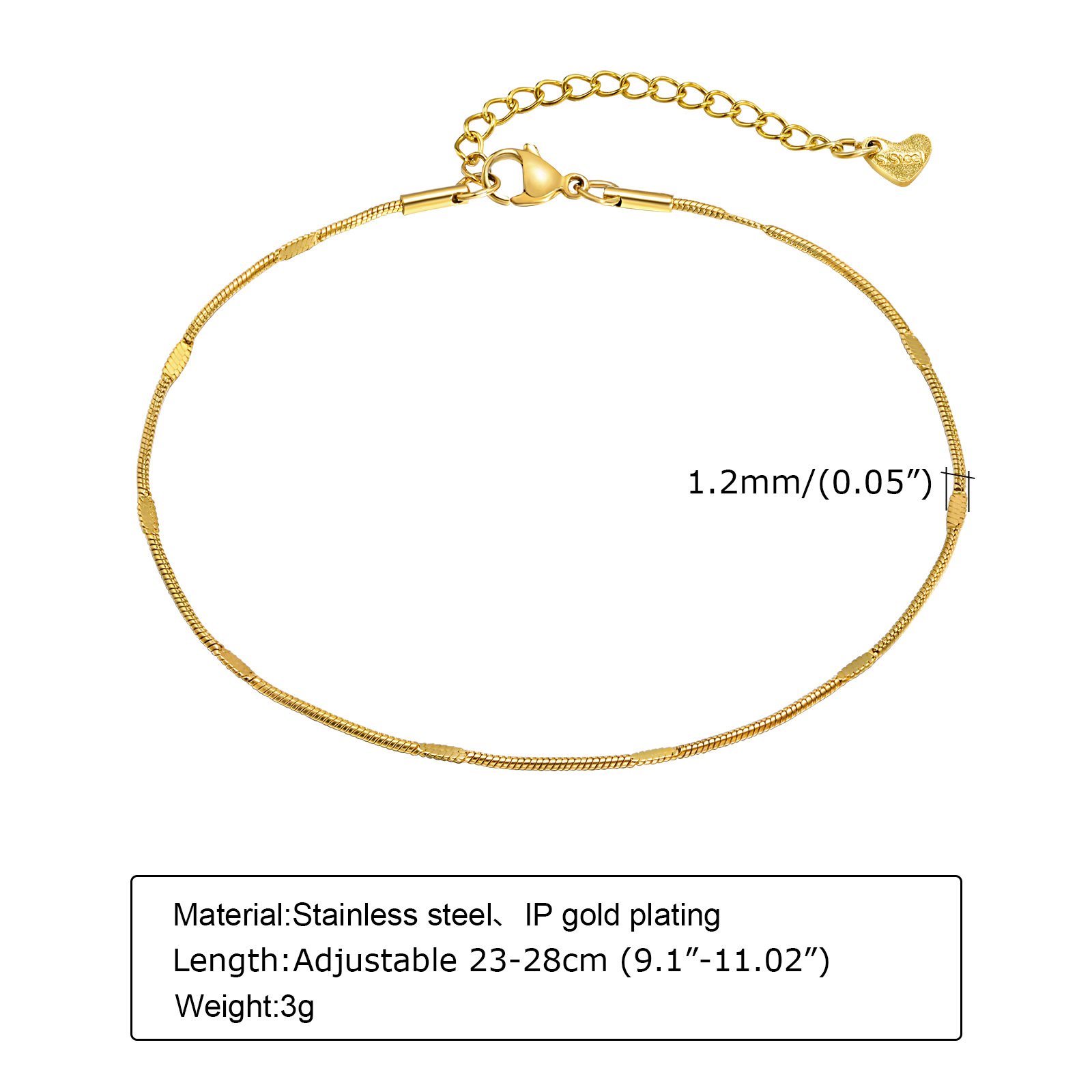 Women's Dainty Squashed Snake  - đánh giá và giá Jc Jewelry & Watches