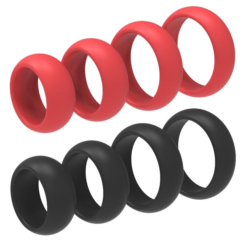 4Pcs Silicone Penis Ring Set f - đánh giá và giá Couple Ring Set