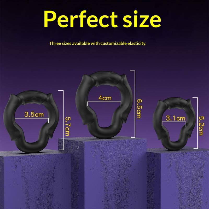 3pcs/Set Stretchy Cock Rings f - đánh giá và giá Couple Ring Set