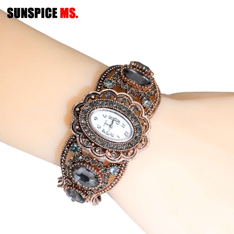 SUNSPICE-MS Đồng Hồ Đeo Tay Th - đánh giá và giá Indian Jewelry Watches