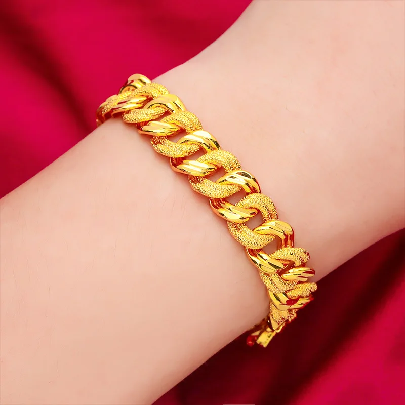 Gold Color Bracelet for Women  - đánh giá và giá Fine Jewelry Watches Women