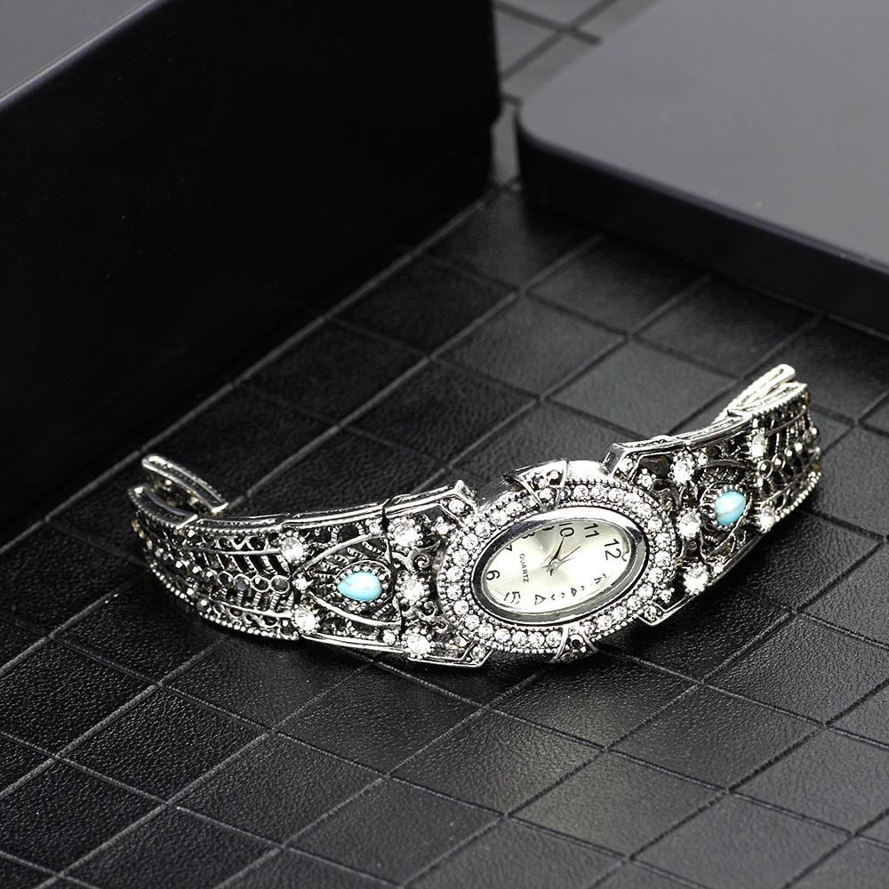 Sunspicems Vintage Bạc Cũ Màu  - đánh giá và giá Indian Jewelry Watches