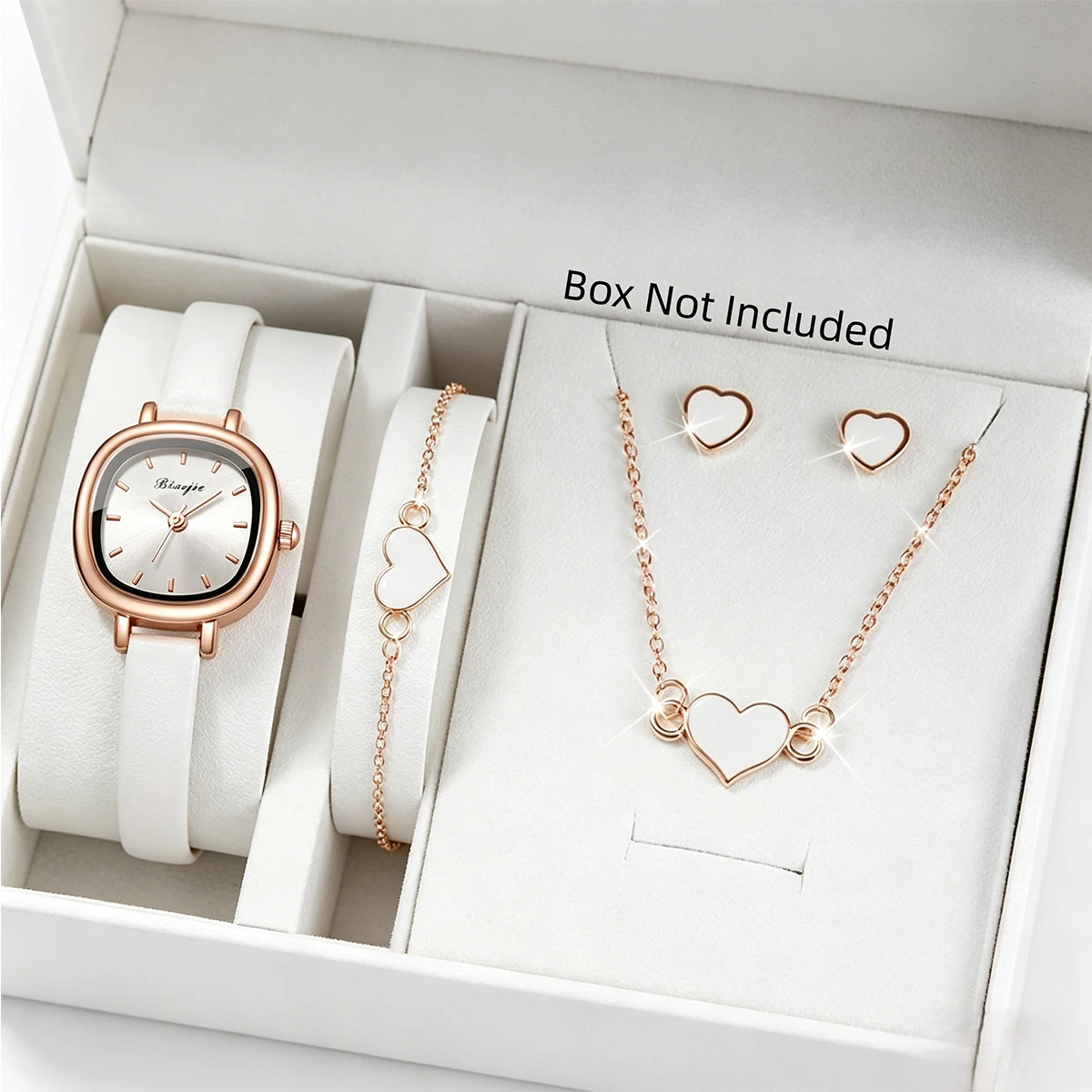 5PCS Fashion Square Dial Women - đánh giá và giá Fine Jewelry Watches Women