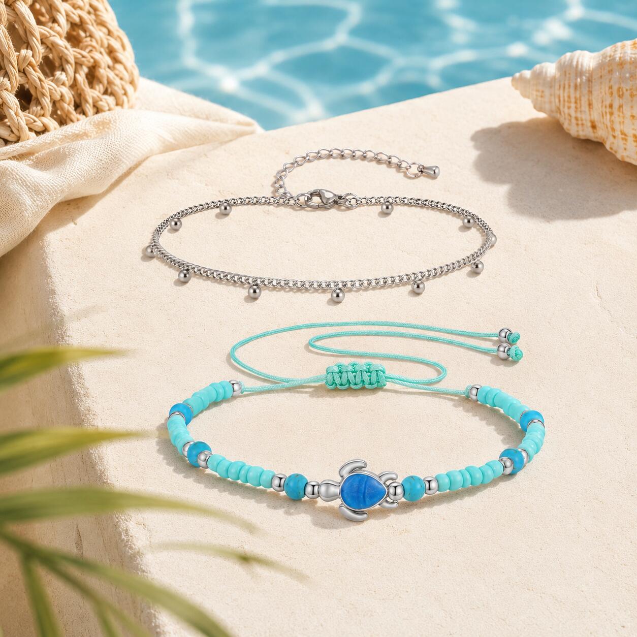 Anklet Set Stainless Steel Lay - đánh giá và giá Jc Jewelry & Watches