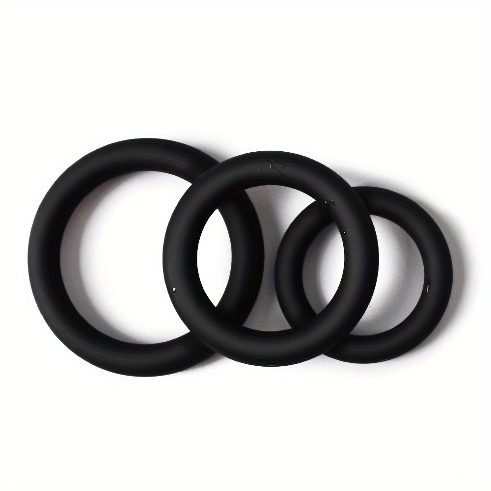 3PCS Silicone Penis Rings Set  - đánh giá và giá Couple Ring Set