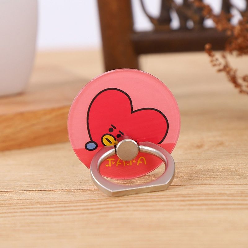 BT21 cartoon cute strong adhes - đánh giá và giá Couple Ring Set