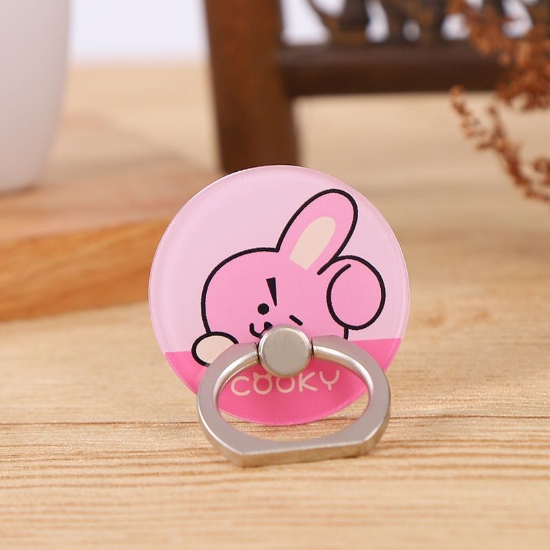 BT21 cartoon cute strong adhes - đánh giá và giá Couple Ring Set