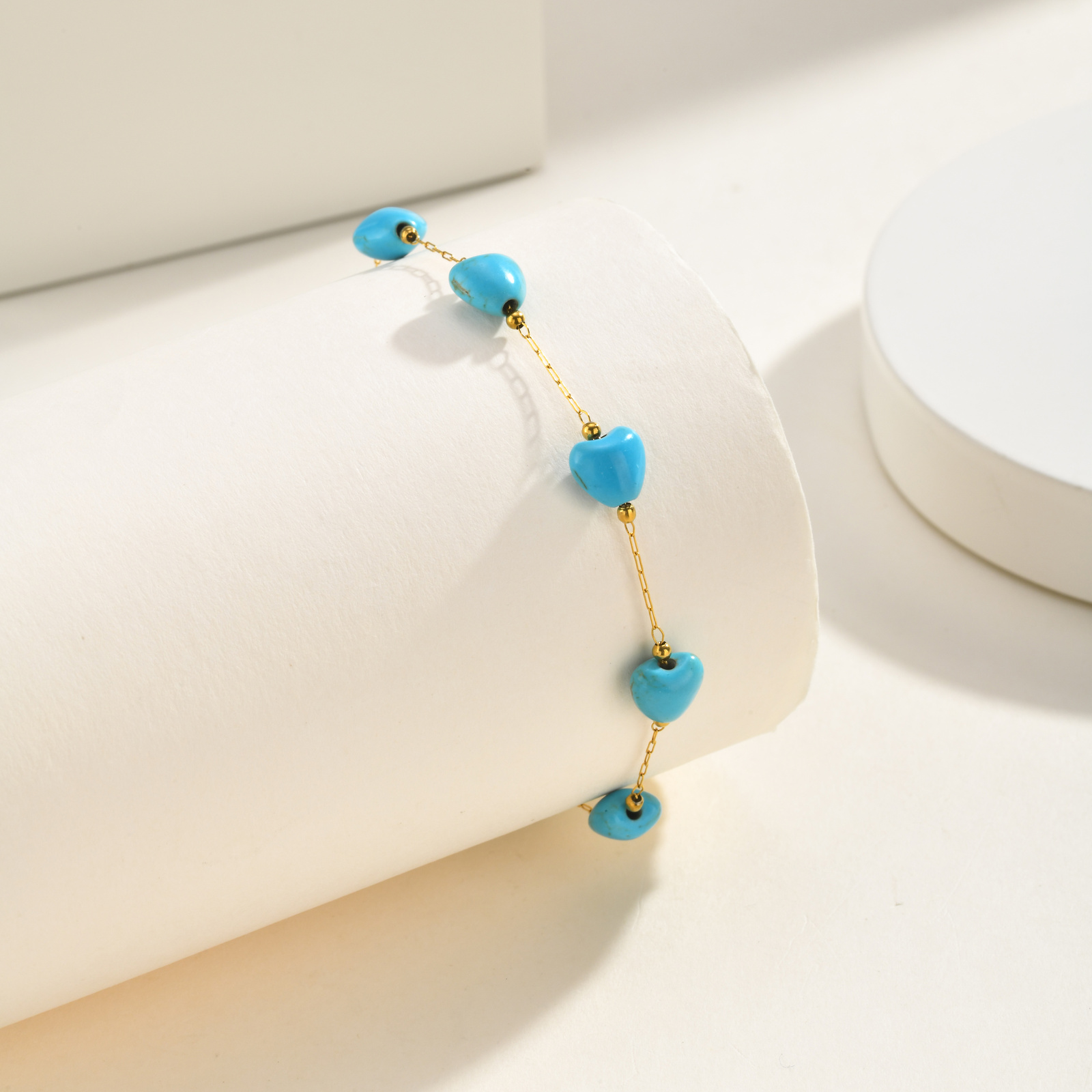 Turquoise Heart Anklet, Women' - đánh giá và giá Jc Jewelry & Watches