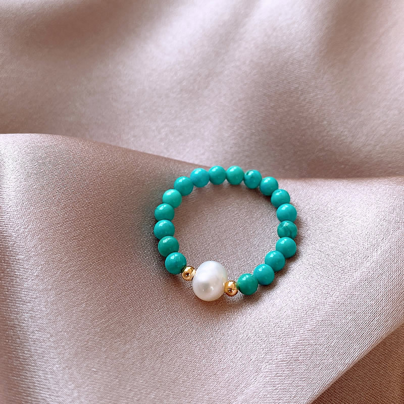 New Arrival Trendy Natural Fre - đánh giá và giá Turquoise Stone Ring