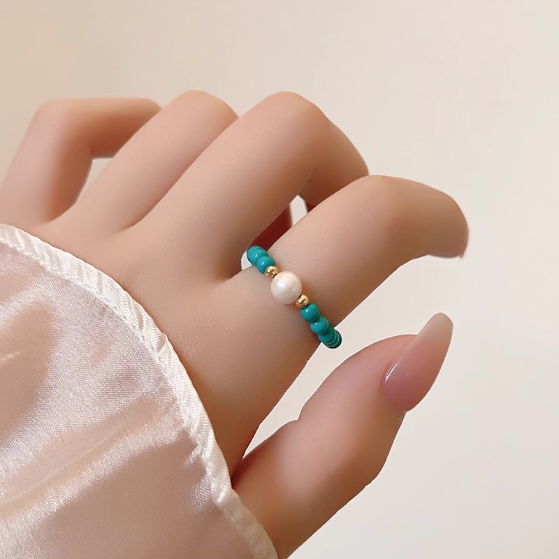 New Arrival Trendy Natural Fre - đánh giá và giá Turquoise Stone Ring