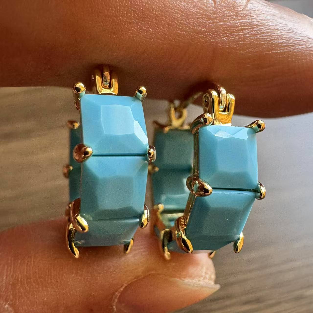 Fashion Classic Turquoise Chec - đánh giá và giá Turquoise Stone Ring