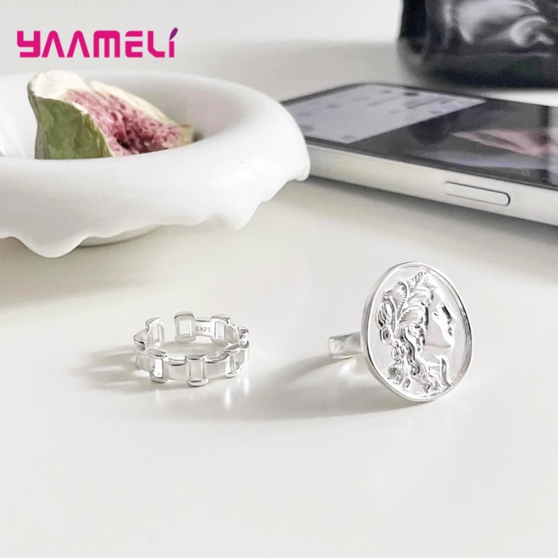 925 Silver  Watch Chain Rings  - đánh giá và giá Fine Jewelry Watches Women