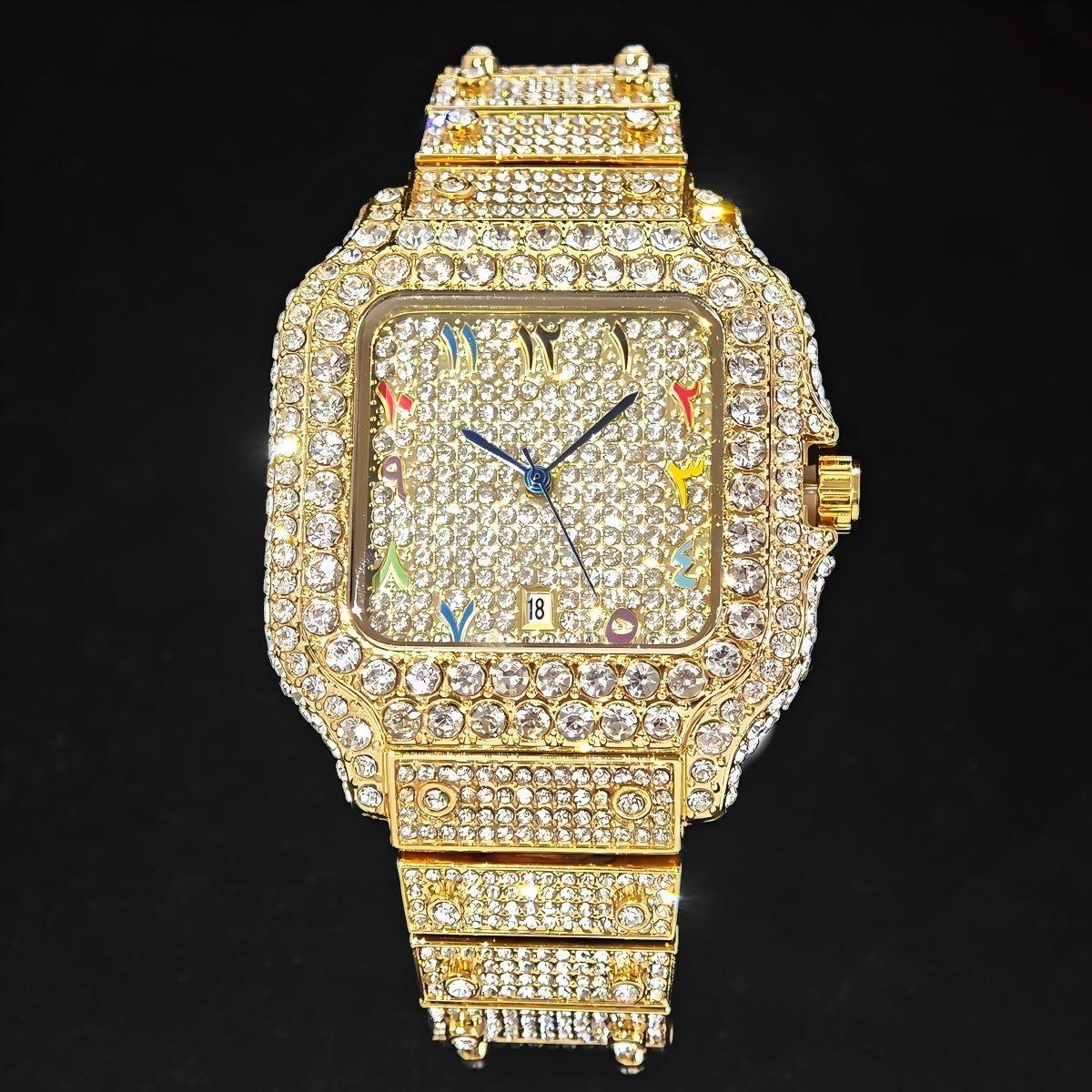Hot Fashion UNIGUET Full Diamo - đánh giá và giá Jewelry And Watches Luxury Brand