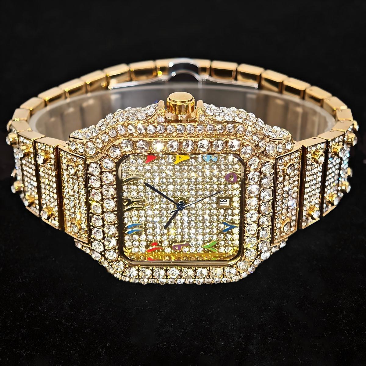 Hot Fashion UNIGUET Full Diamo - đánh giá và giá Jewelry And Watches Luxury Brand