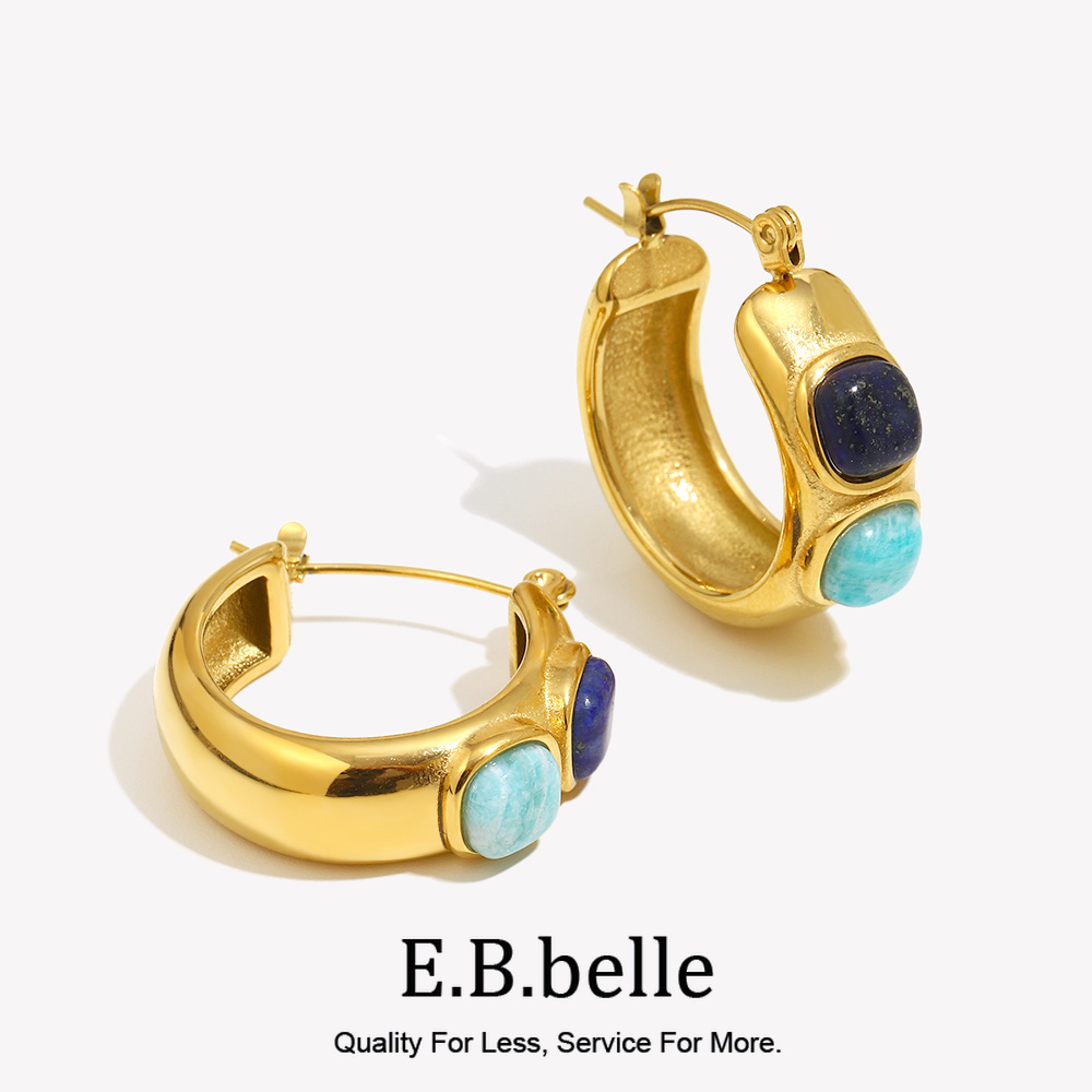 E.B.belle Round  Lazurite Turq - đánh giá và giá Turquoise Stone Ring