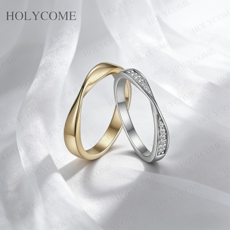 Moissanite Couple Rings 925 St - đánh giá và giá Couple Ring Set