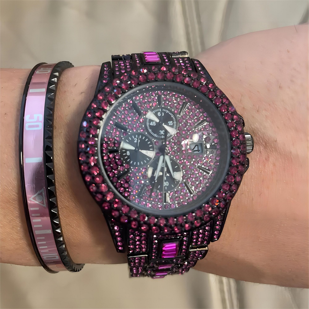 Hot Sell Red Ice Watch For Men - đánh giá và giá Jewelry And Watches Luxury Brand
