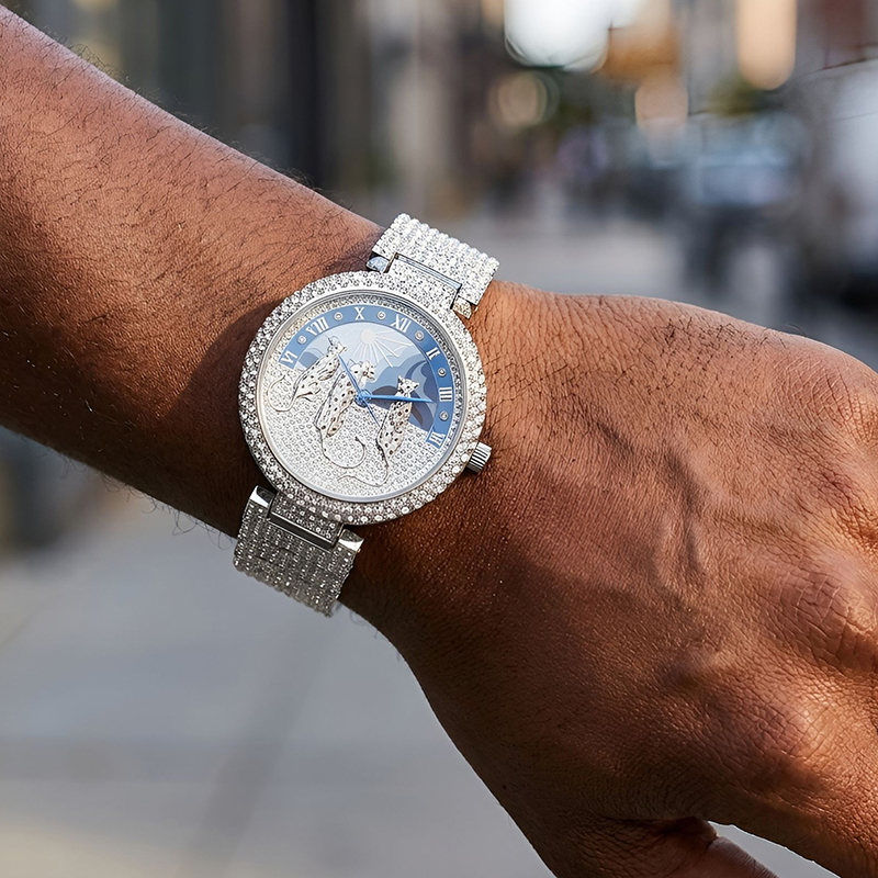 Men's Watches Sun and leopard  - đánh giá và giá Jewelry And Watches Luxury Brand