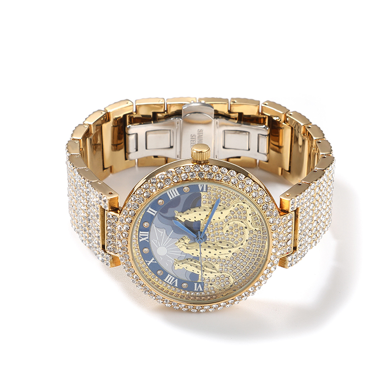 Men's Watches Sun and leopard  - đánh giá và giá Jewelry And Watches Luxury Brand