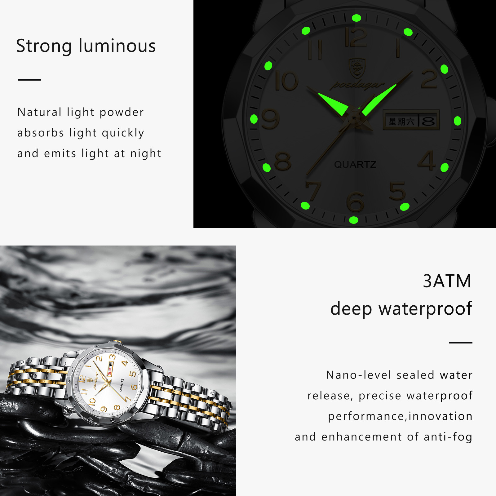 POEDAGAR Elegant Ladies Watche - đánh giá và giá High Jewelry Watches