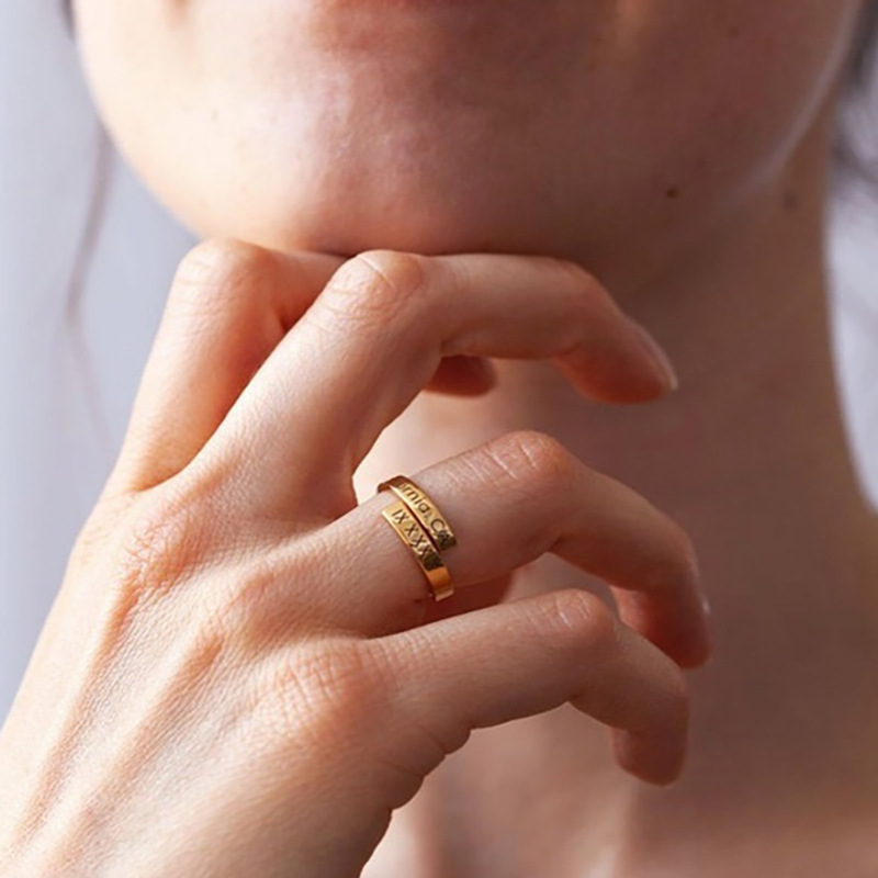 Stainless Steel Dating Ring Wo - đánh giá và giá Couple Ring Set