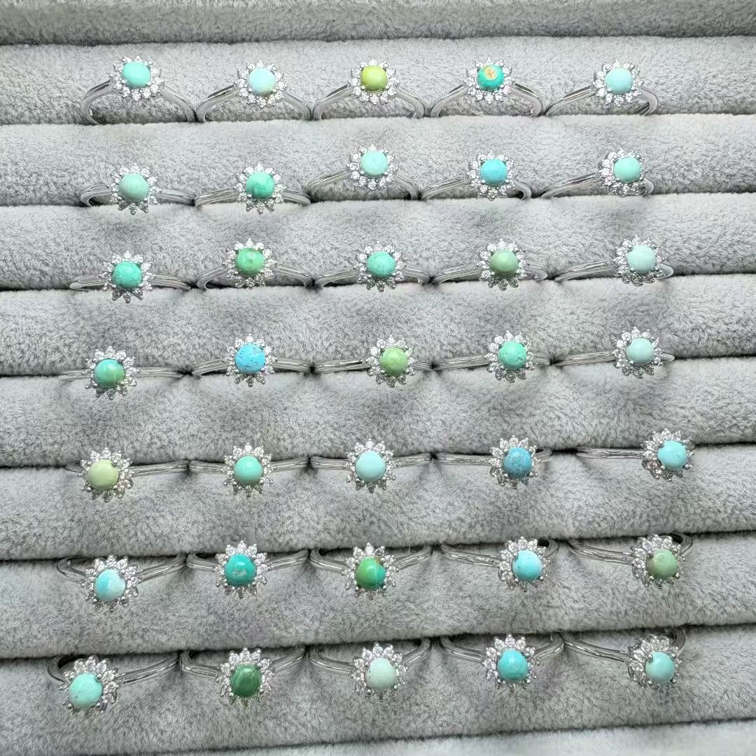 1Pc Fengbaowu Natural Turquois - đánh giá và giá Turquoise Stone Ring
