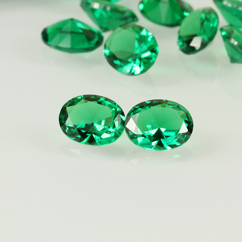 Pretty Emerald Green Oval Cut  - đánh giá và giá Turquoise Stone Ring