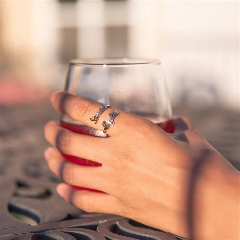 Họ Nhẫn Nam Nữ Tùy Chỉnh Đôi T - đánh giá và giá Couple Ring Set