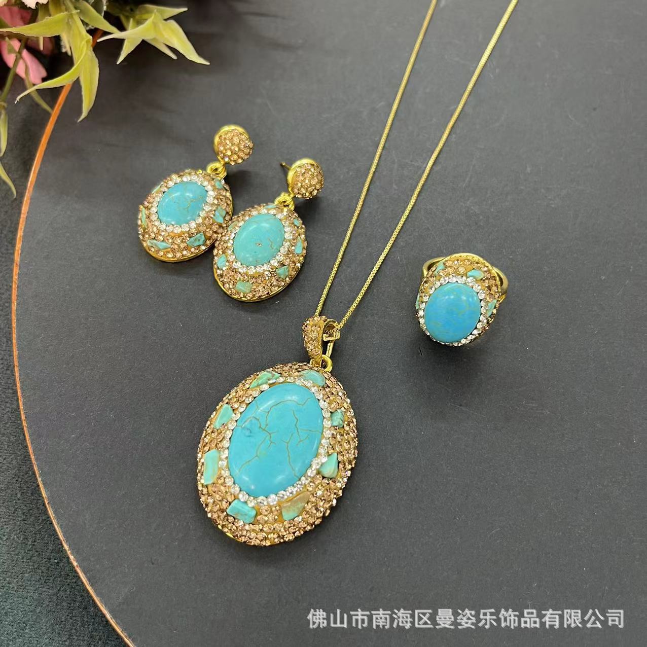 DIY accessories Turquoise seri - đánh giá và giá Turquoise Stone Ring