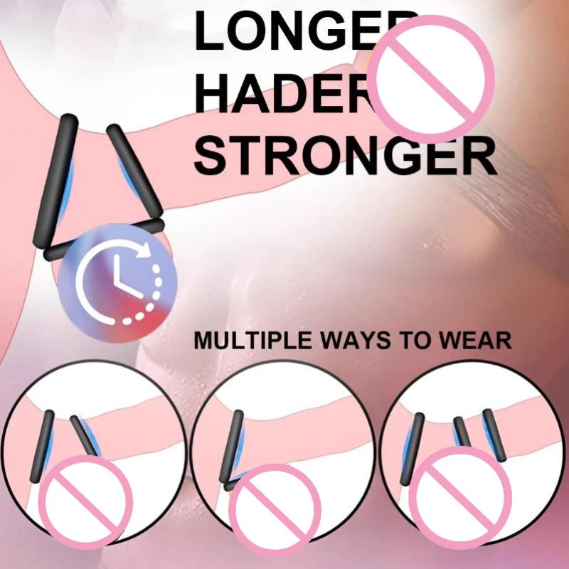 4Pcs Silicone Penis Ring Set f - đánh giá và giá Couple Ring Set